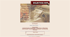 Desktop Screenshot of eclectics.com